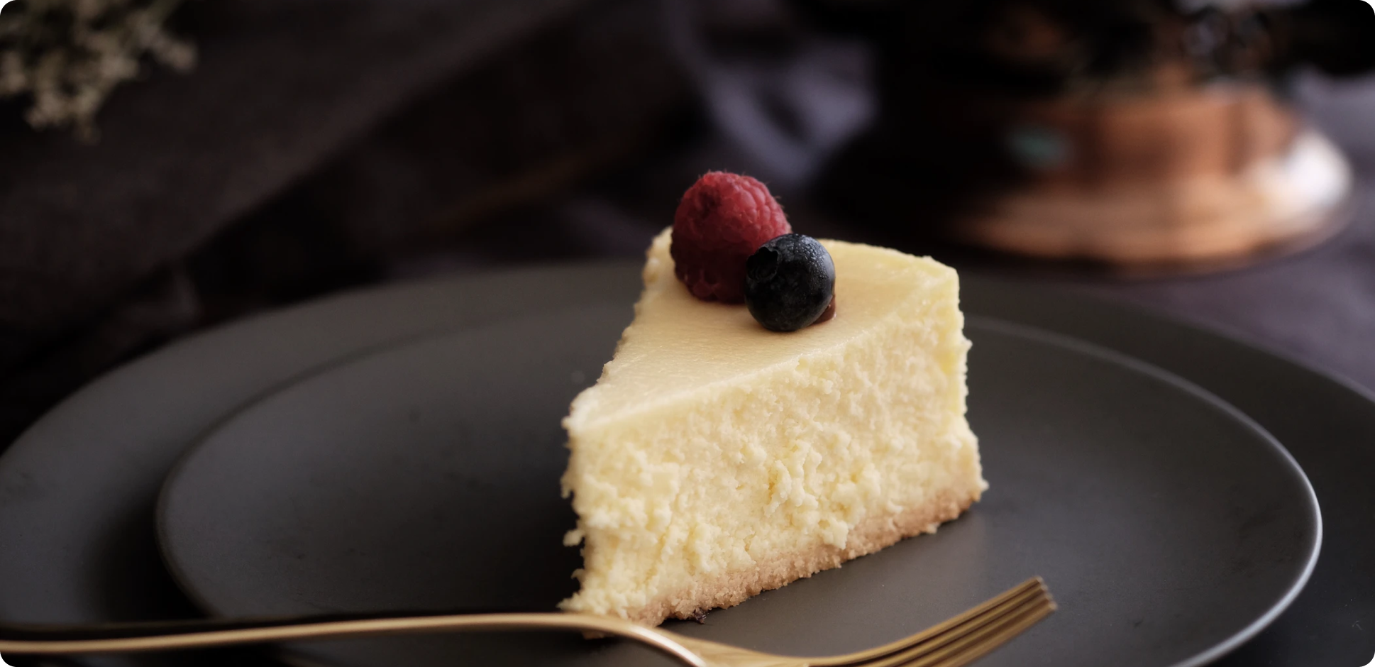 photo of a cheesecake